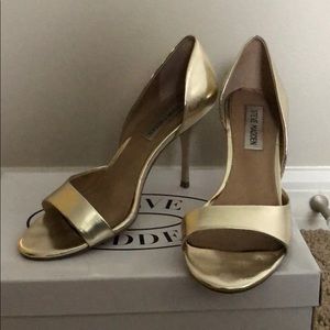 Steven madden open toe heels